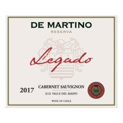 Wine De Martino, Legado Cabernet Sauvignon Reserva, 2016