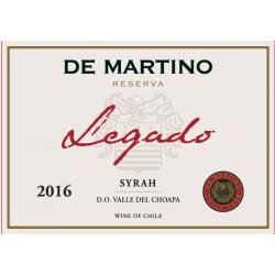 Wine De Martino, Legado Syrah Reserva, 2016