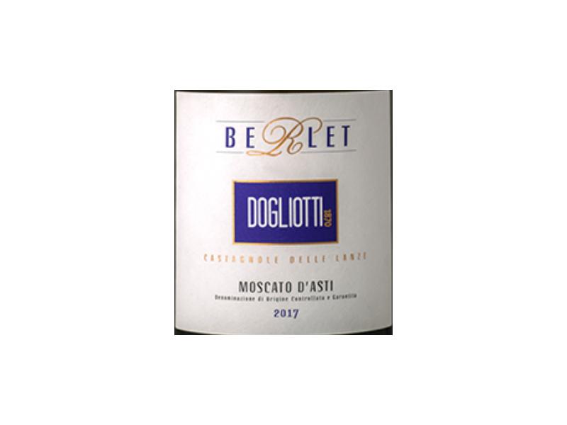 Sparkling Wine Dogliotti 1870, Berlet Moscato d'Asti, 2017