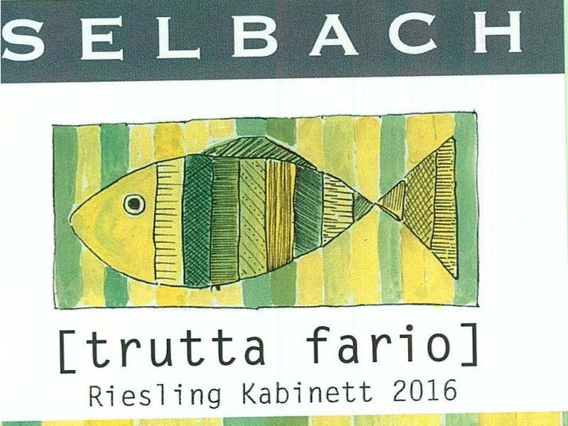 Wine Selbach Oster, Trutta Fario Riesling Kabinett, 2017