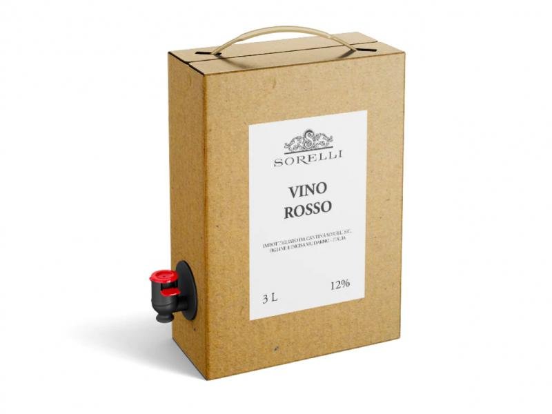 Wine Sorelli, Rosso Toscano Bag-in-Box 3.0L