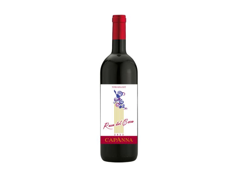 Wine Capanna, Rosso Del Cerro, Toscana IGT, 2022