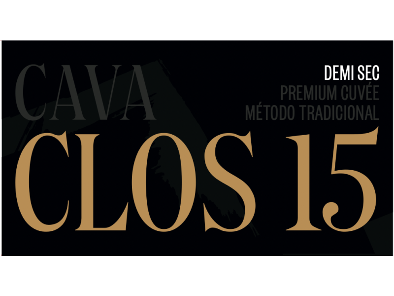 Wine Pinord, Cava Clos 15, Premium cuvée, Demi Sec