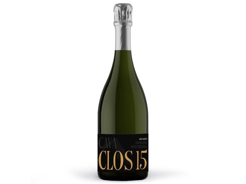 Wine Pinord, Cava Clos 15, Premium cuvée, Demi Sec