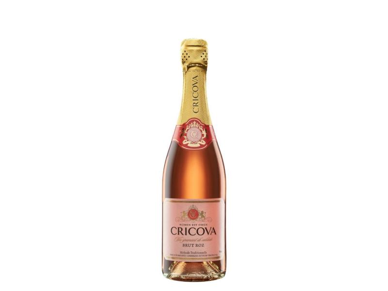 Sparkling Wine Cricova, Brut Rosé Méthode Traditionnelle