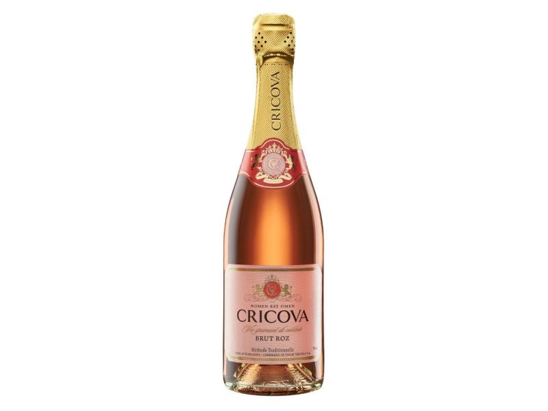 Sparkling Wine Cricova, Brut Rosé Méthode Traditionnelle