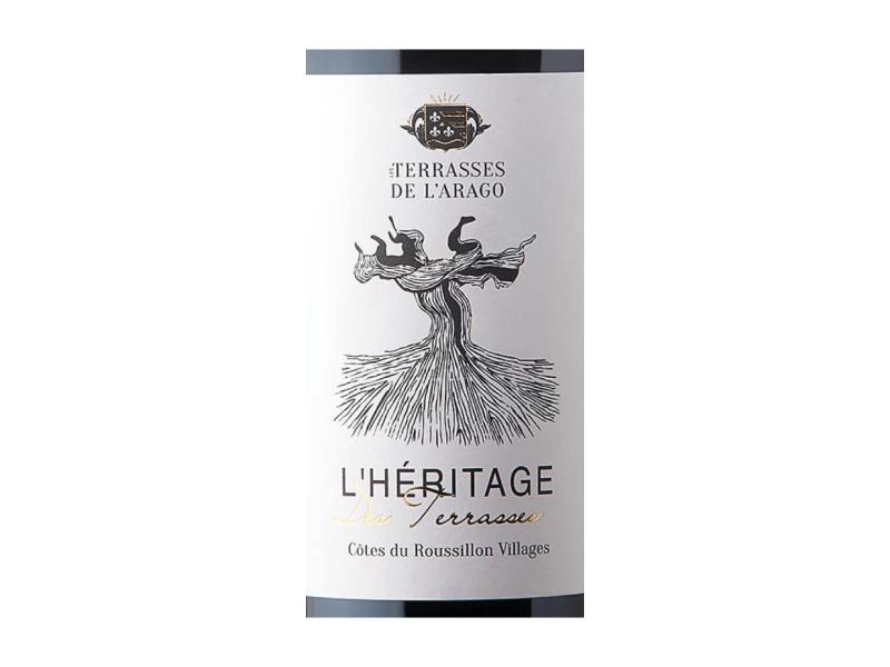 Wine Les Terrasses de l'Arago, L’Héritage des Terrasses, 2015