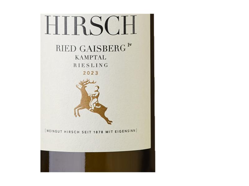 Wine Hirsch Riesling Kamptal Ried Gaisberg 1ÖTW, 2023