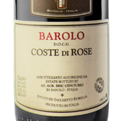 Wine Bric Cenciurio, Barolo Coste di Rose, 2014