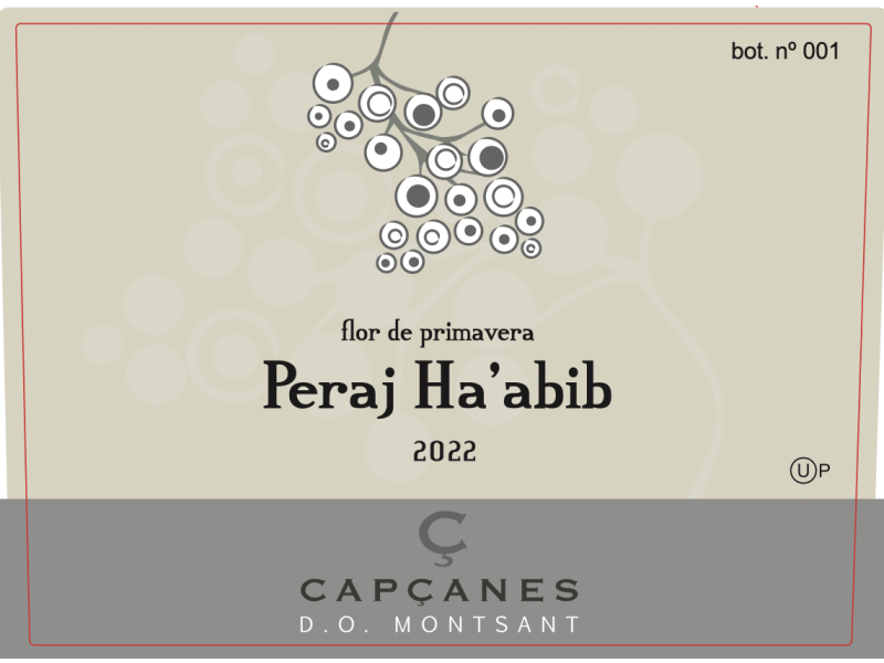 Wine Capcanes Flor de Privavera Peraj Ha'abibt,2022
