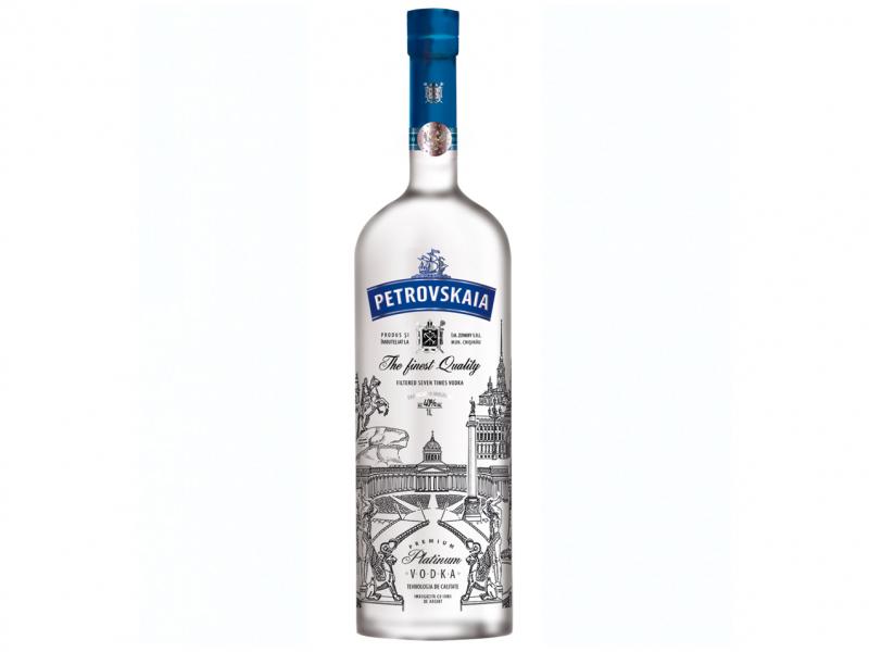 Vodka Petrovskaya Premium Platinum 1.0L