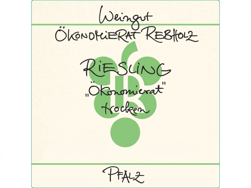 Wine Okonomierat Rebholz, Riesling Trocken,2023