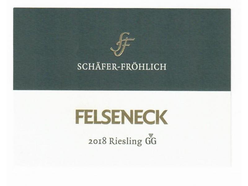 Wine Schäfer Fröhlich, FELSENECK Riesling GG dry VDP.GROSSE LAGE, 2020