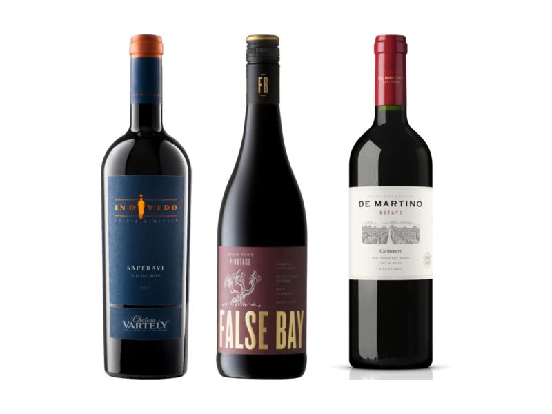 Wine set: Gourmet discovery — Saperavi, Pinotage, Carmenère