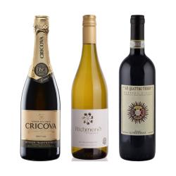 Wine set: Red, white & bubbles