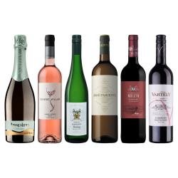 Wine set: First Case — six bottles from light to bold