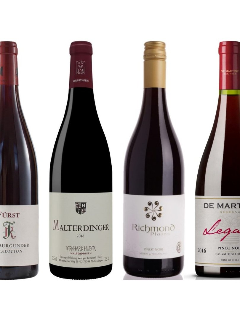 Wine set: Pinot Noir Passport — Germany, New Zealand, Chile