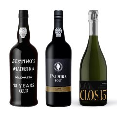 Wine set: Sweet Finish — Madeira, Tawny Port, Demi Sec Cava