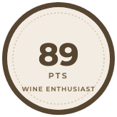 Wine Enthusiast 89 pts