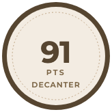Decanter 91 pts