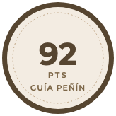 Guía Peñín 92 pts