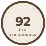Jeb Dunnuck 92 pts