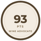 Wine Advocate 93 pts